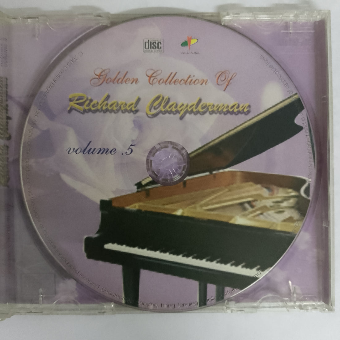 ซีดี Richard Clayderman - Golden Collection Vol.5 CD VG