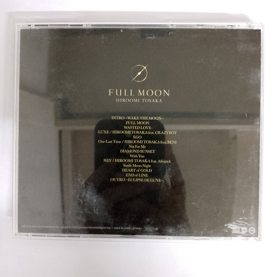 ซีดี Hiroomi Tosaka - Full Moon CD VG+