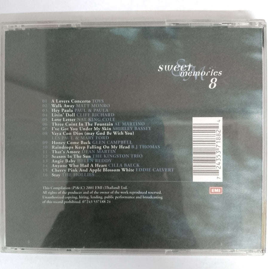 ซีดี Various - Sweet Memories 8 CD VG