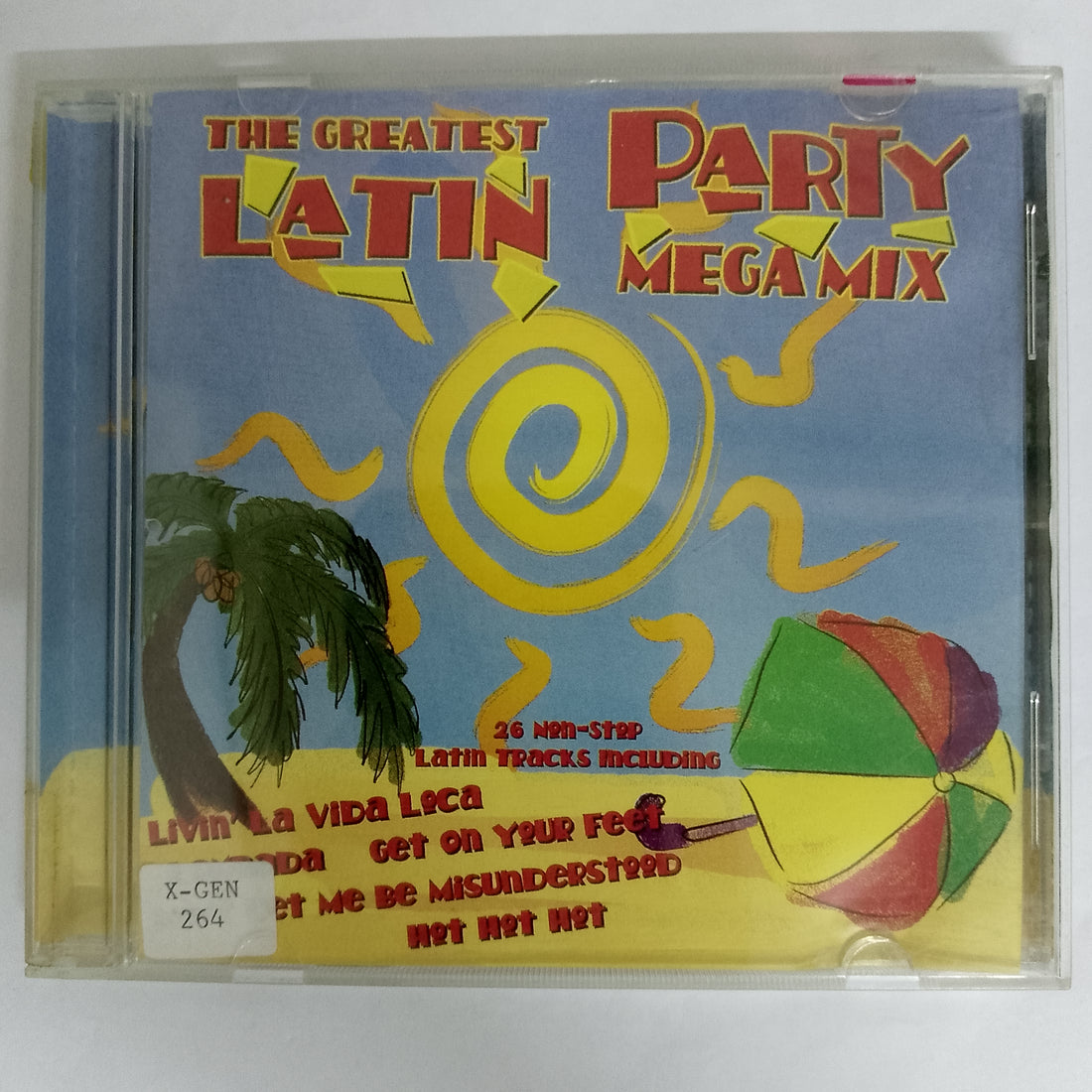 ซีดี Various - The Greatest Latin Party Megamix CD VG+