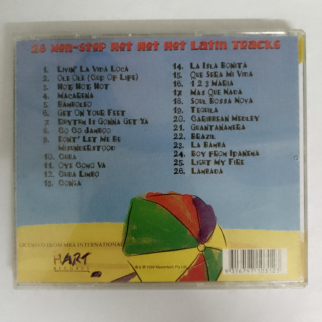 ซีดี Various - The Greatest Latin Party Megamix CD VG+