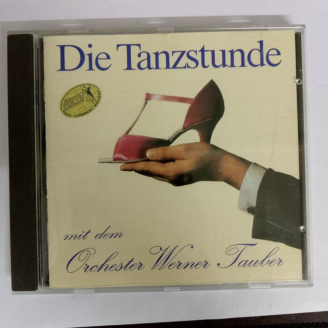 ซีดี Orchester Werner Tauber – Die Tanzstunde Das Orchester Werner Tauber ladt zur Ubungsstunde ein CD VG+