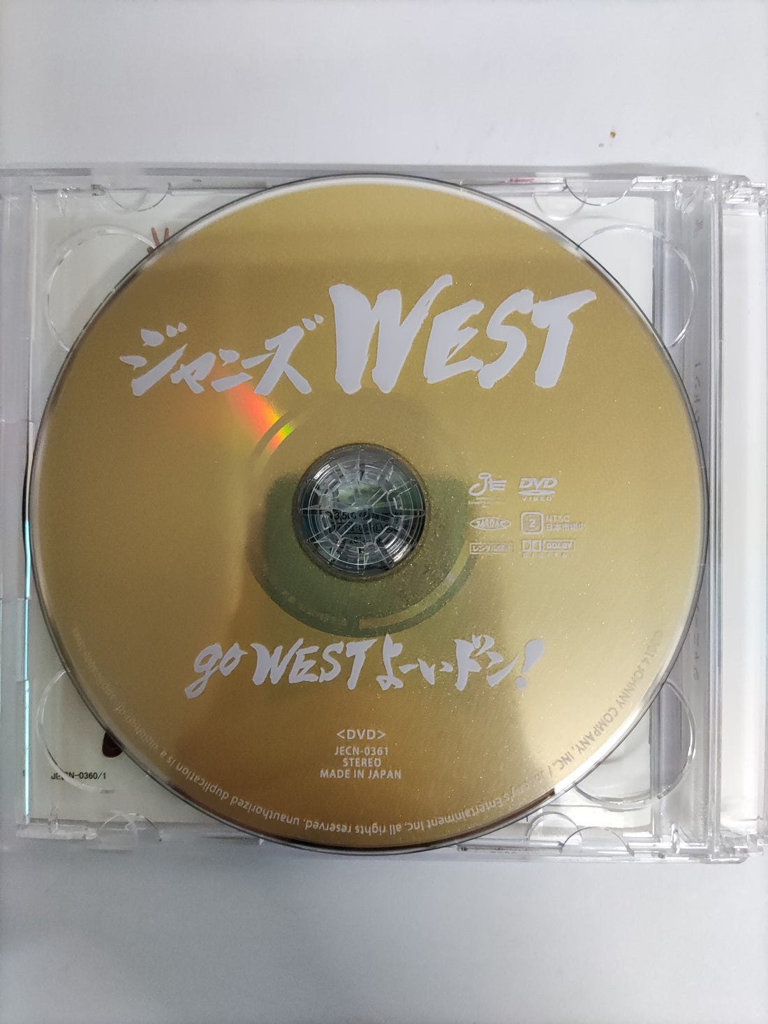 ซีดี West - Go West CD VG+ 1CD 1DVD