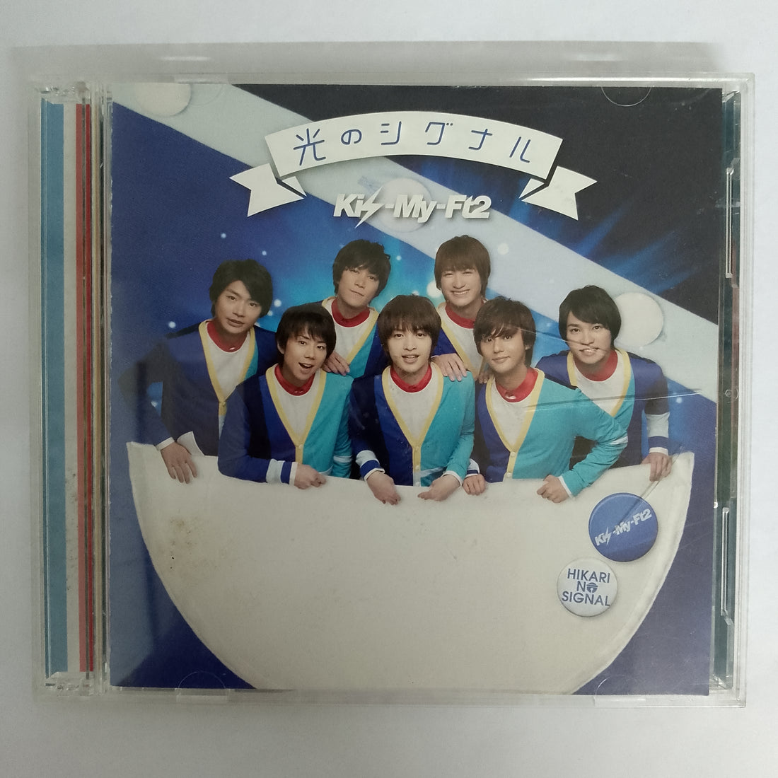 ซีดี KIS-MY-FT2 CD VG+ 1CD 1DVD