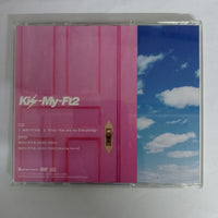 ซีดี KIS-MY-FT2 CD VG+ 1CD 1DVD