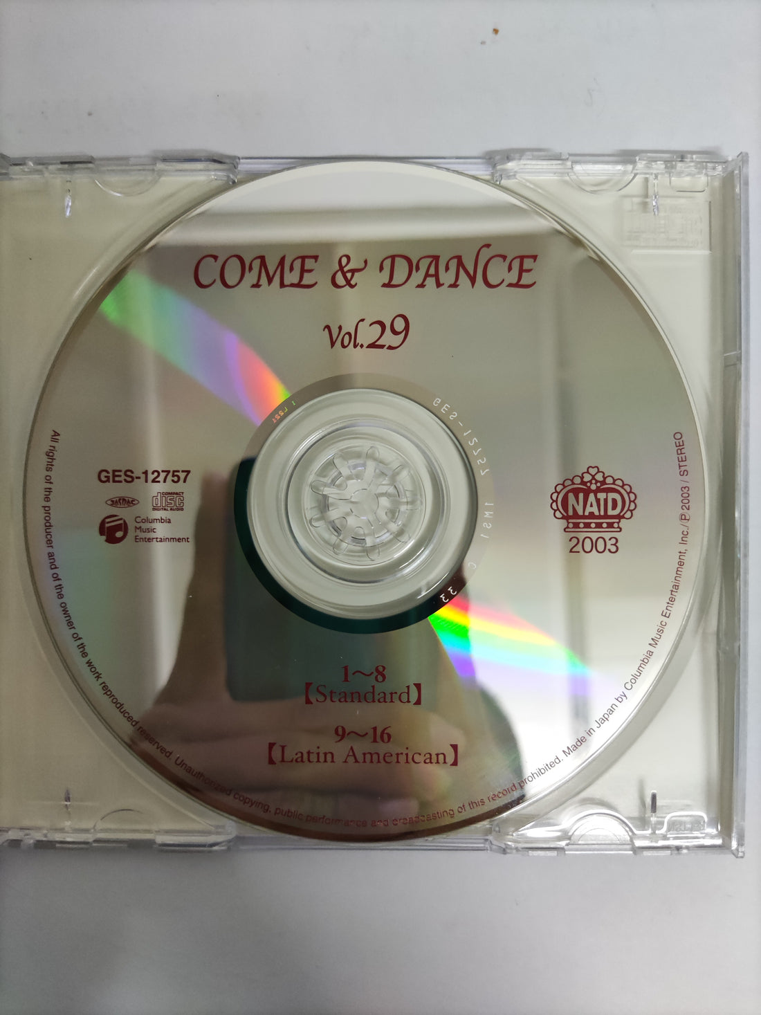 ซีดี Various - Come & Dance Vol.29 CD VG