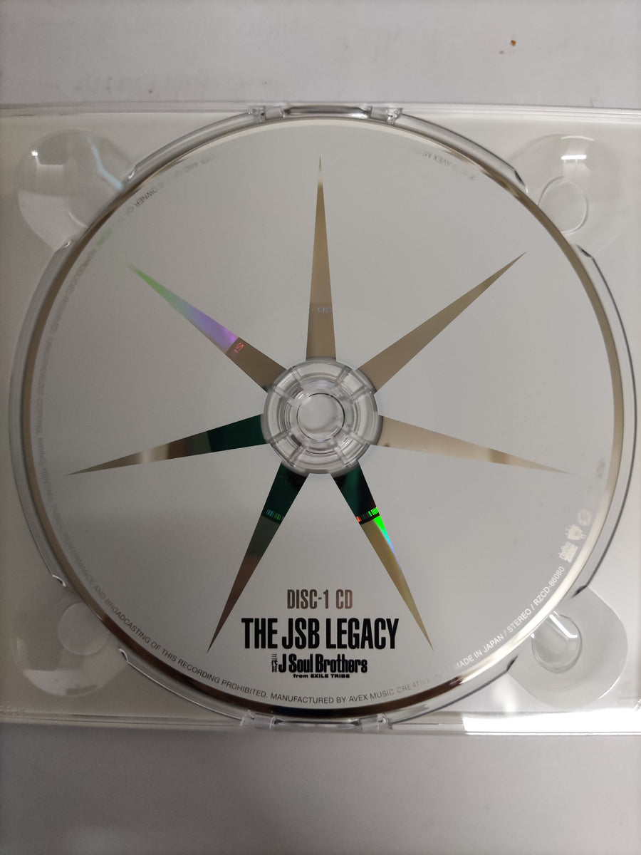 ซีดี J Soul Brothers - THE JSB LEGACY CD VG+ 1CD 2DVD