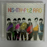 ซีดี KIS-MY-FT2 - AAO CD VG+ 1CD 1DVD