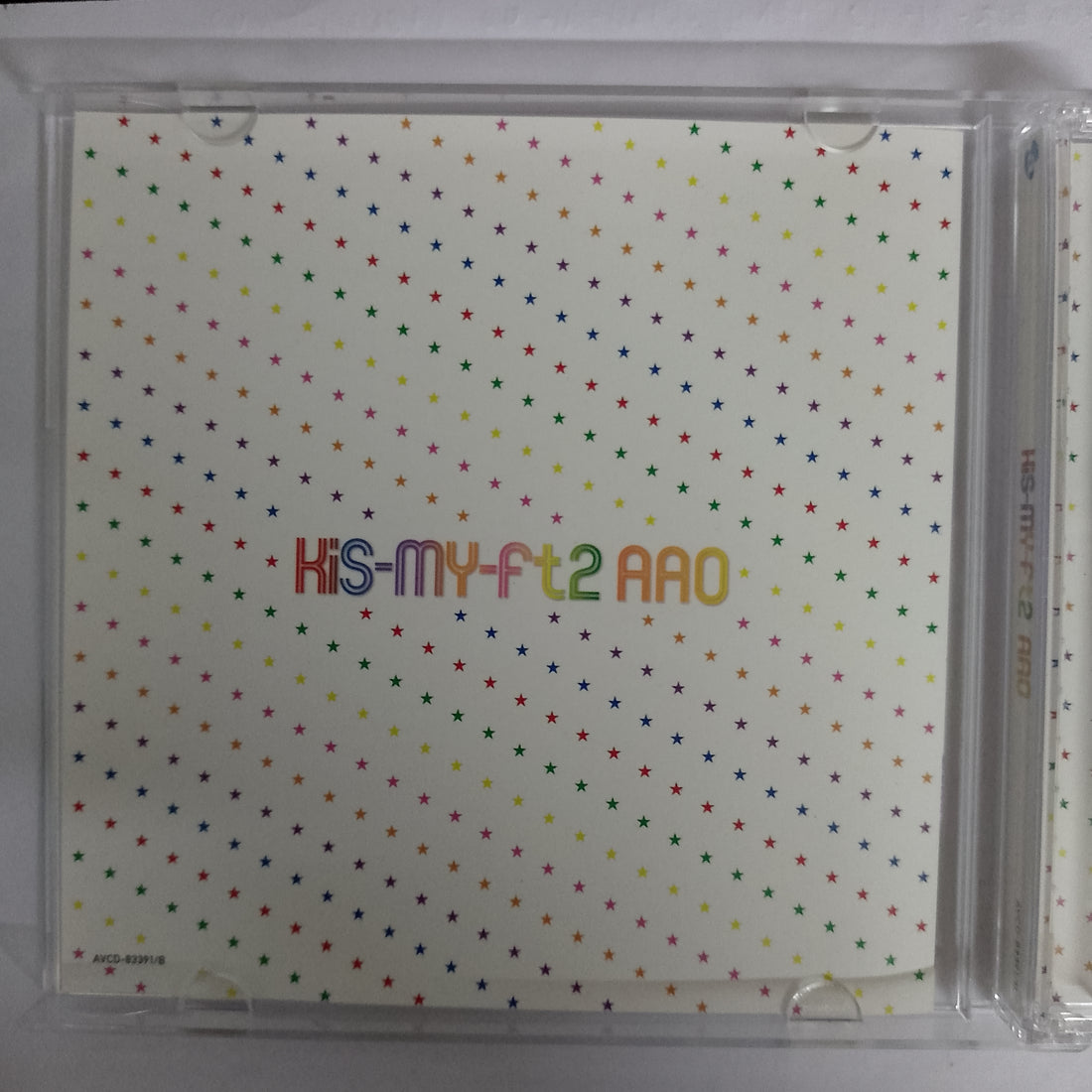 ซีดี KIS-MY-FT2 - AAO CD VG+ 1CD 1DVD