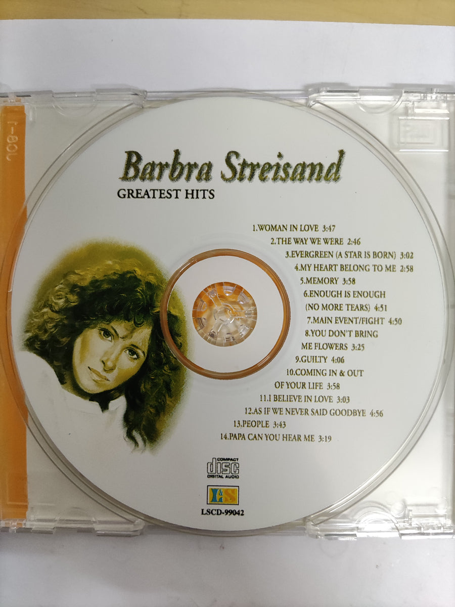 ซีดี Barbra Streisand - Greatest Hits CD VG