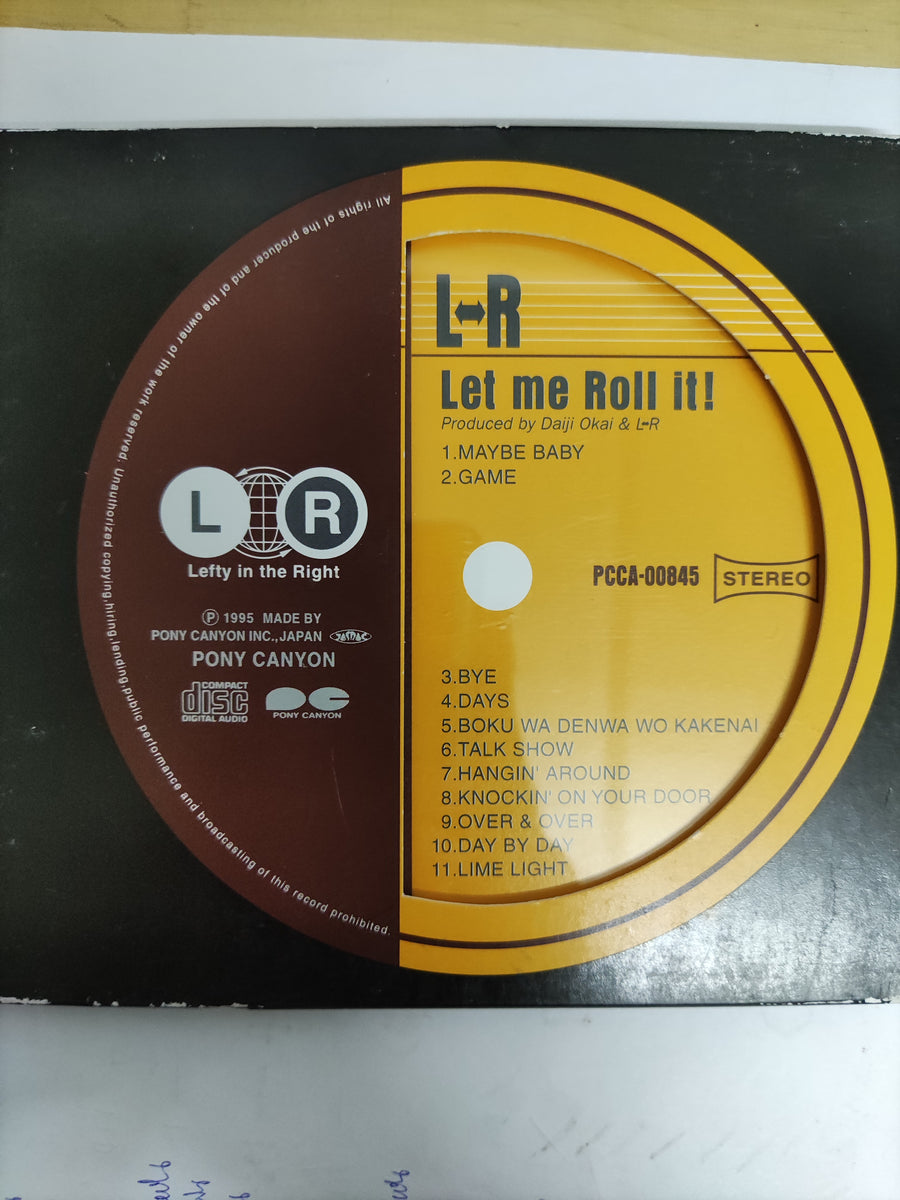 ซีดี L↔R - Let Me Roll It! CD VG