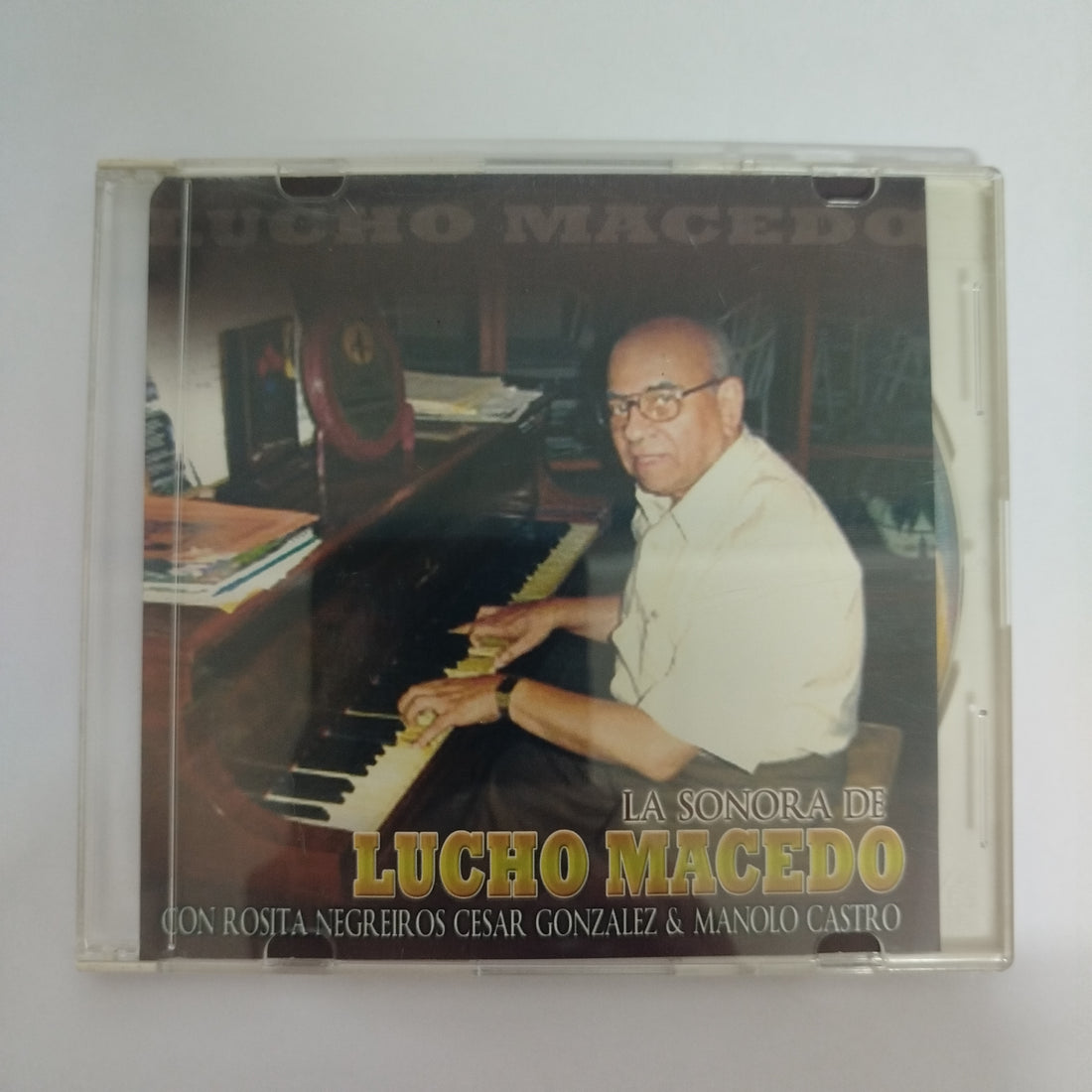 ซีดี Lucho Macedo - LA SONORA DE LUCHO MACEDO CD VG