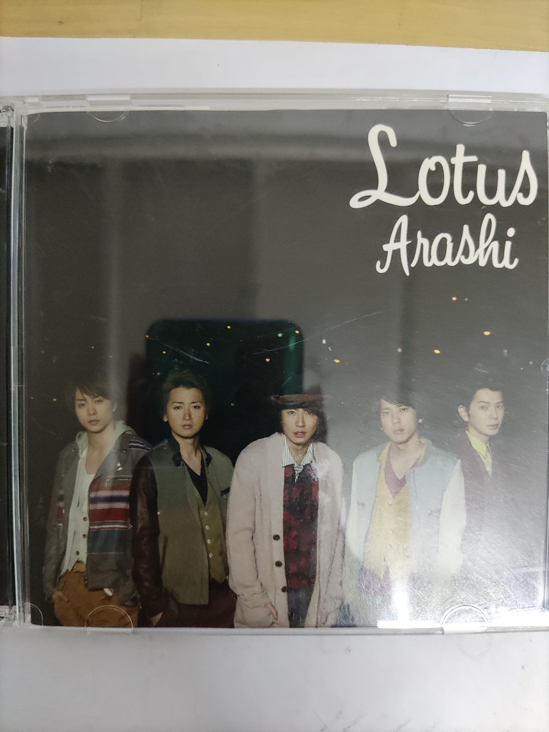 ซีดี Arashi - Lotus CD VG+ 1CD 1DVD