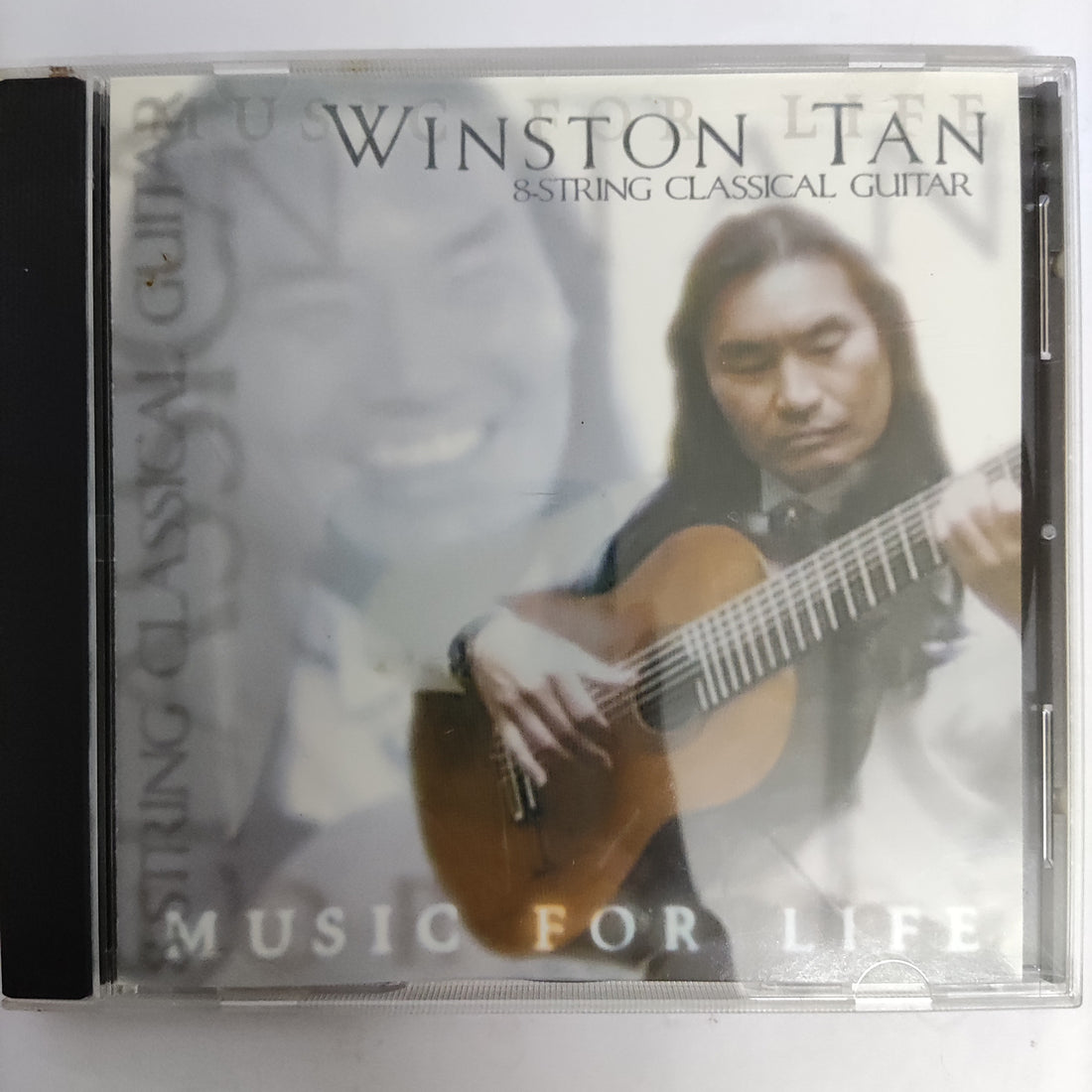 ซีดี Tan Winston - 8 String Classical guitar Music For Life CD VG