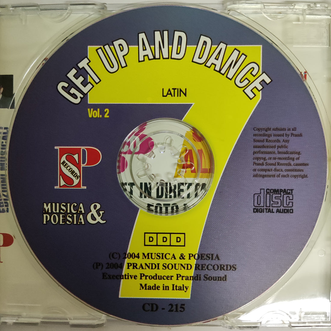 ซีดี Various - Get Up And Dance Vol.2 CD VG