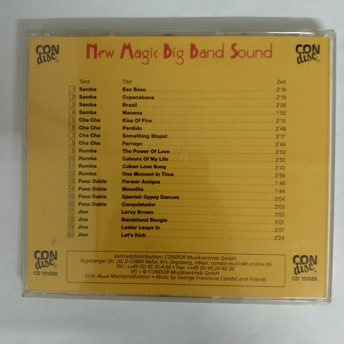 ซีดี Various - New Magic Big Band Souund CD VG+