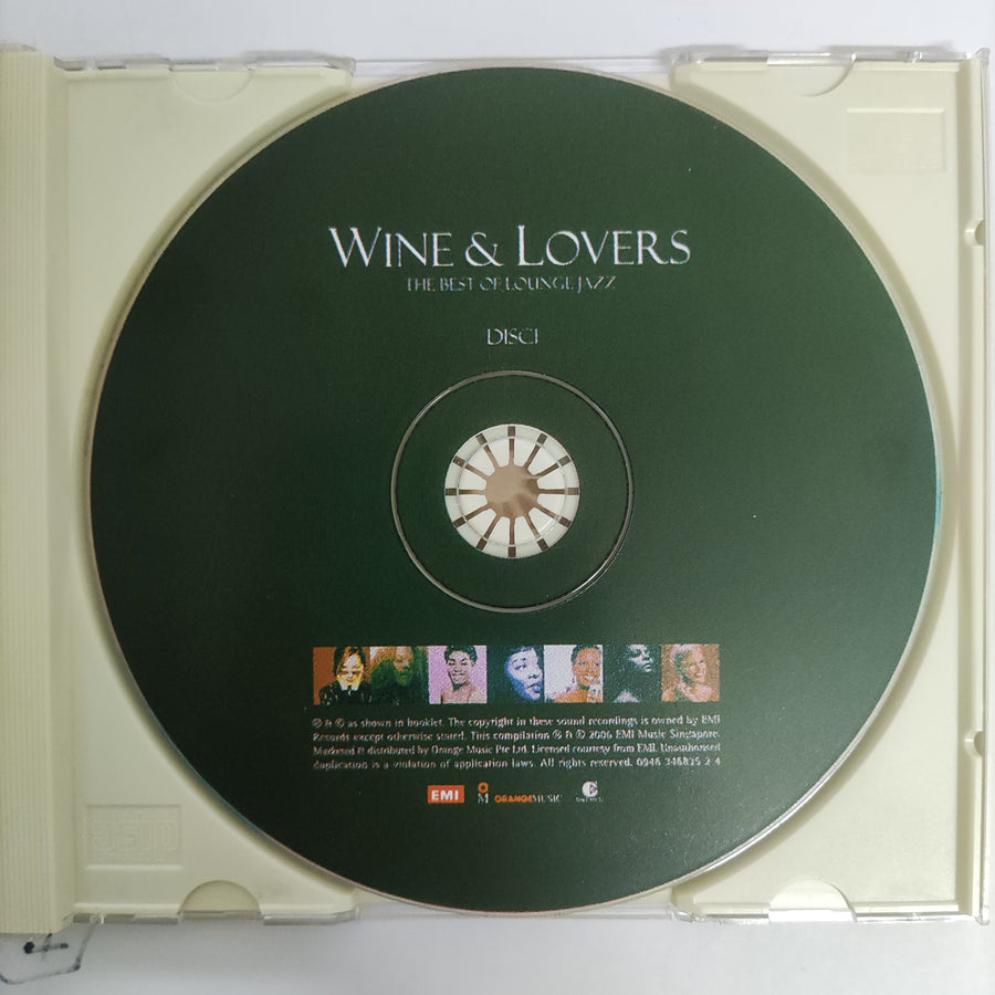 ซีดี Various - Wine & Lovers The Best Of Lounge Jazz Disc 1 CD VG