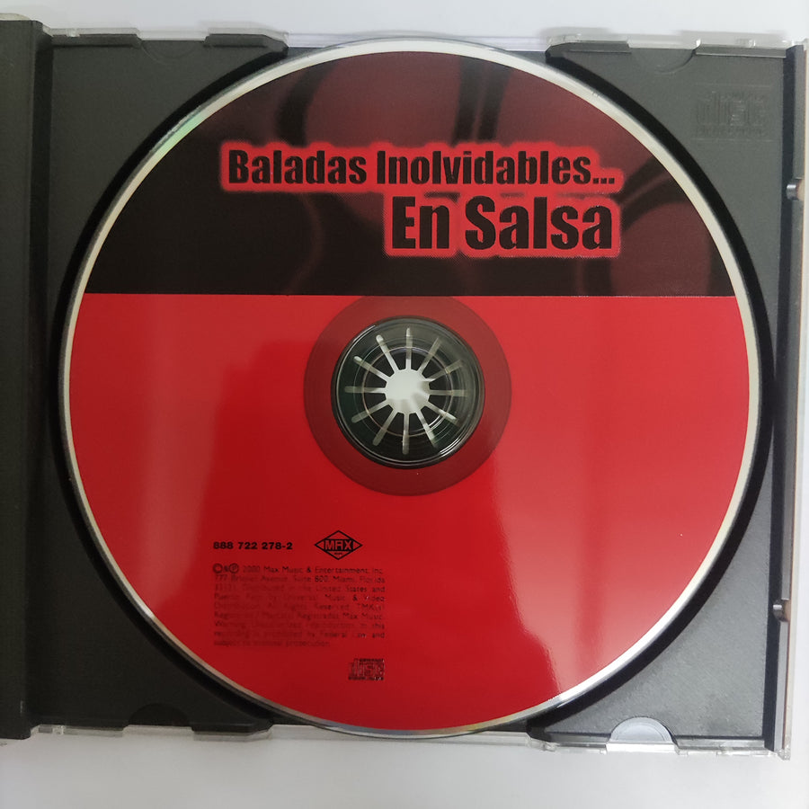 ซีดี Various - Baladas Inolvidables En Salsa CD VG