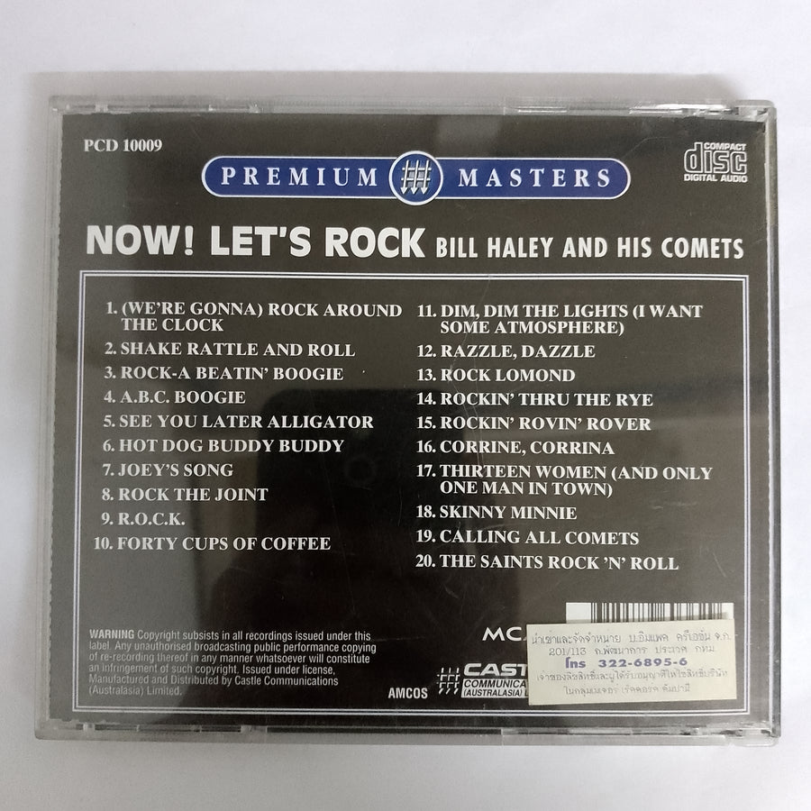 ซีดี Bill Haley And His Comets - NOW! LET'S ROCK CD VG+