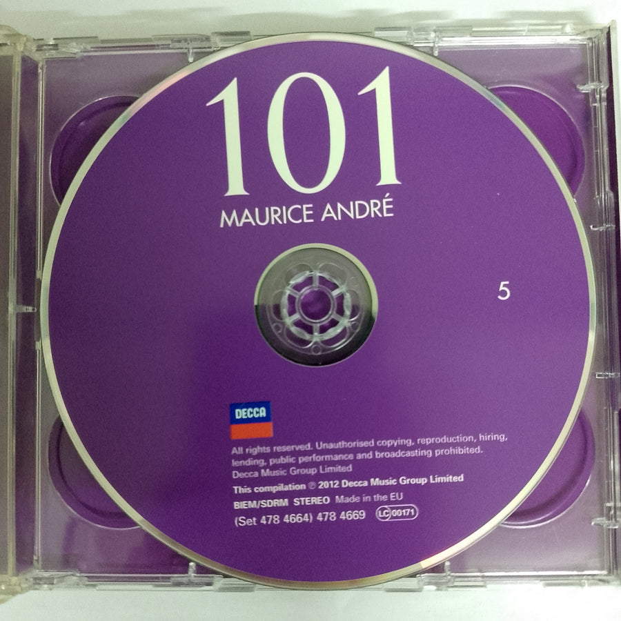 ซีดี Maurice André - 101 Maurice André CD VG+ 6CDs