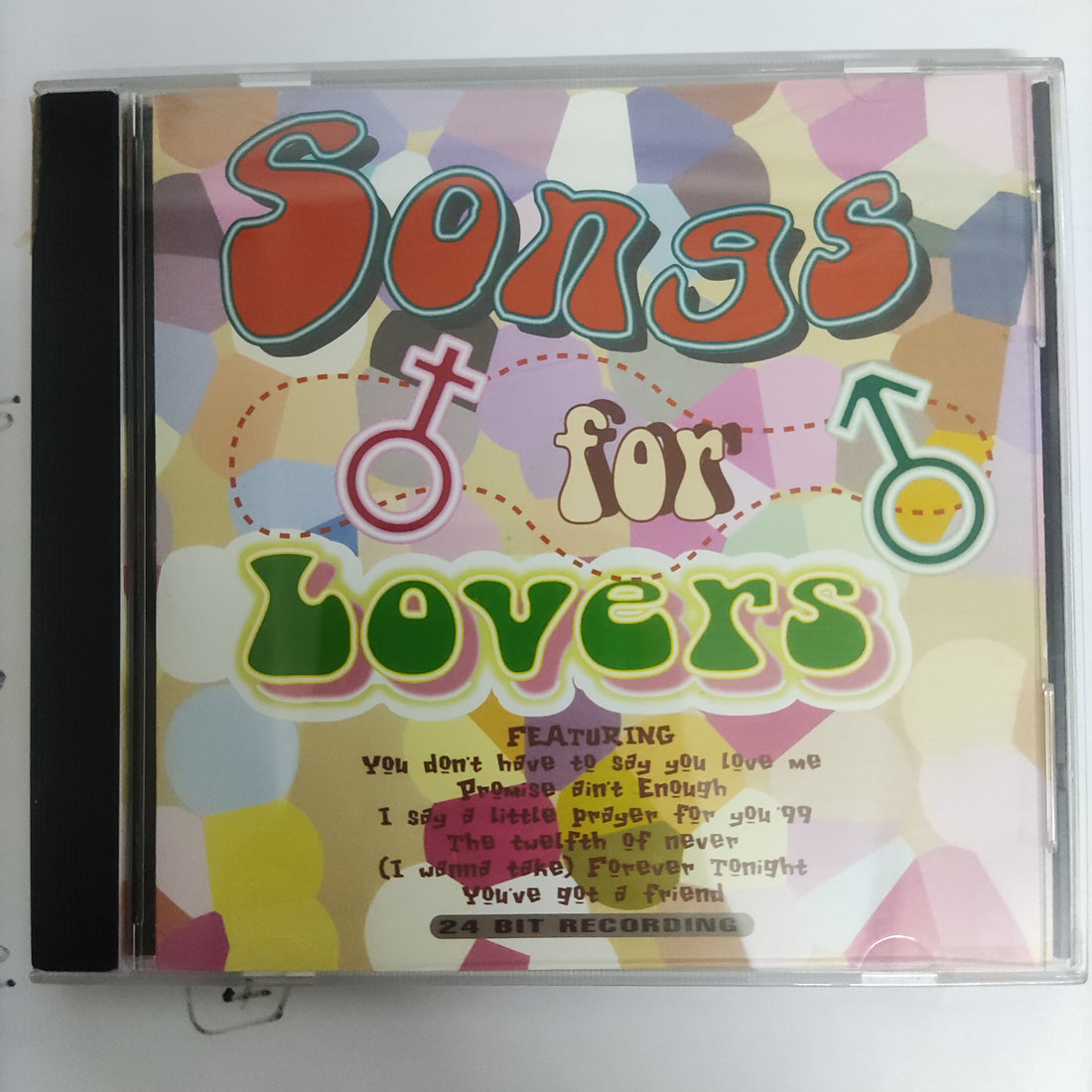 ซีดี Various - Songs For Lovers CD VG