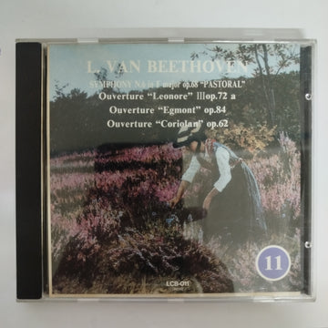 ซีดี L.Van Beethoven - Symphony N.6 - Live Classic Best 100 CD VG