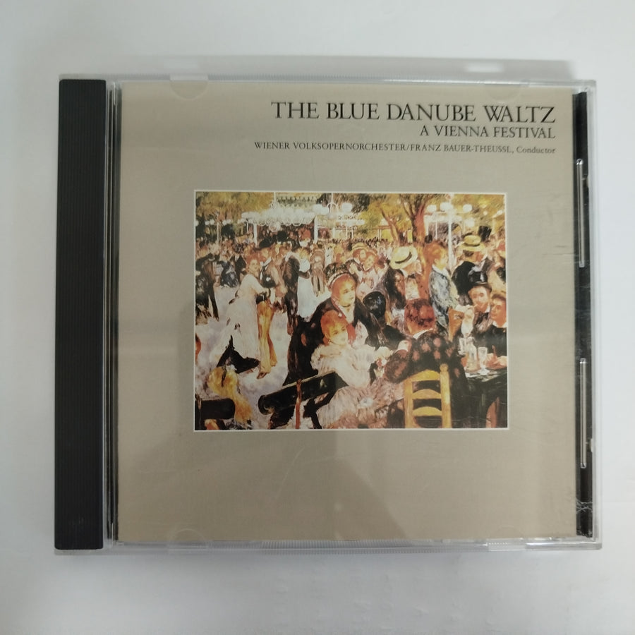 ซีดี Franz Bauer-Theussl - Wiener Volksopernorchester - The Blue Danube Waltz A Vienna Festival CD VG+