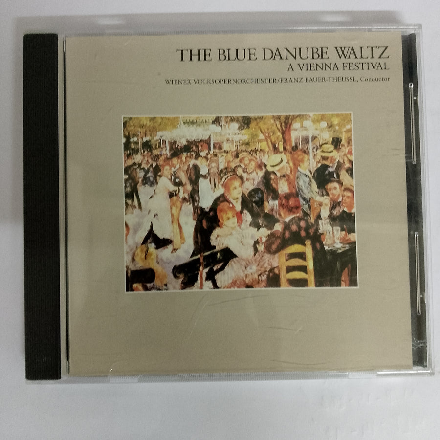 ซีดี Franz Bauer-Theussl - Wiener Volksopernorchester - The Blue Danube Waltz A Vienna Festival CD VG+