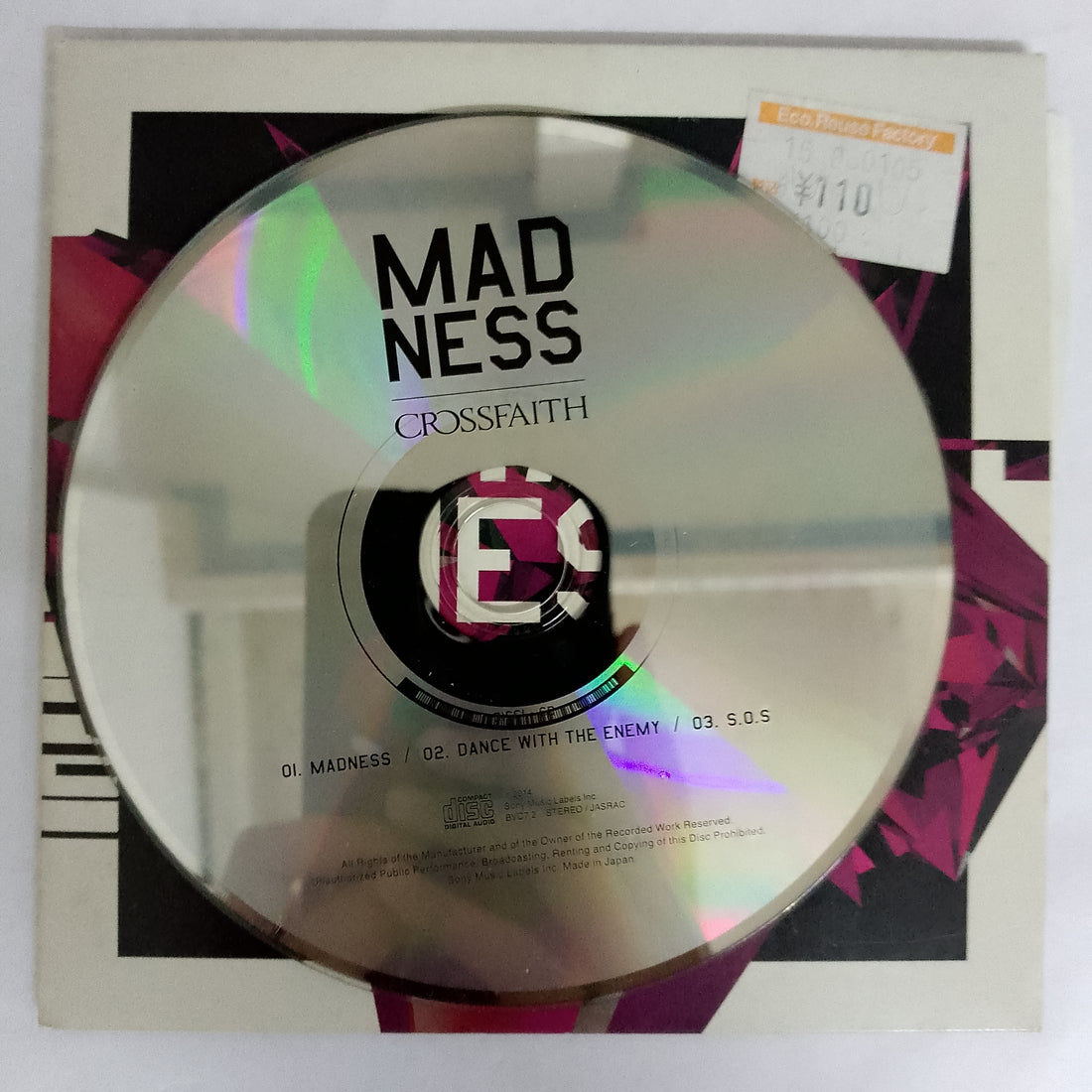 ซีดี Crossfaith – Madness CD VG