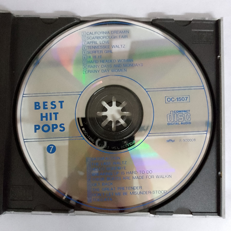 ซีดี Various - BEST HIT POPS 7 CD VG