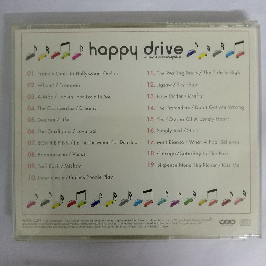 ซีดี Happy Drive - Happy Drive Cheerful Music Navigation CD VG+