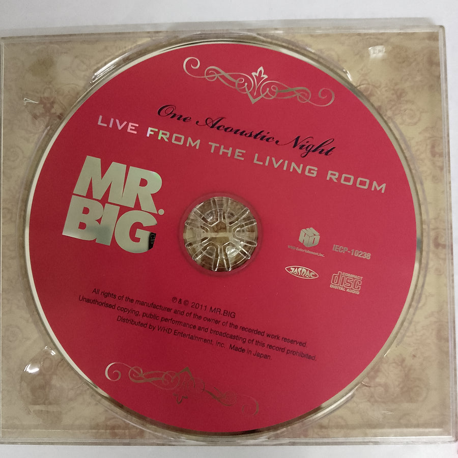 ซีดี Mr. Big – Live From The Living Room One Acoustic Night CD VG