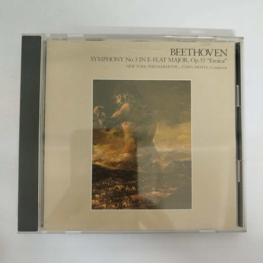 ซีดี Zubin Mehta - New York Philharmonic - Beethoven Symphony No.3 in E-Flat Major,Op.55"Eroica" CD VG+