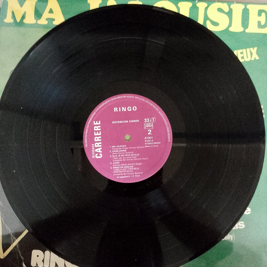 แผ่นเสียง Ringo - Ma Jalousie - 1er LP Vinyl VG
