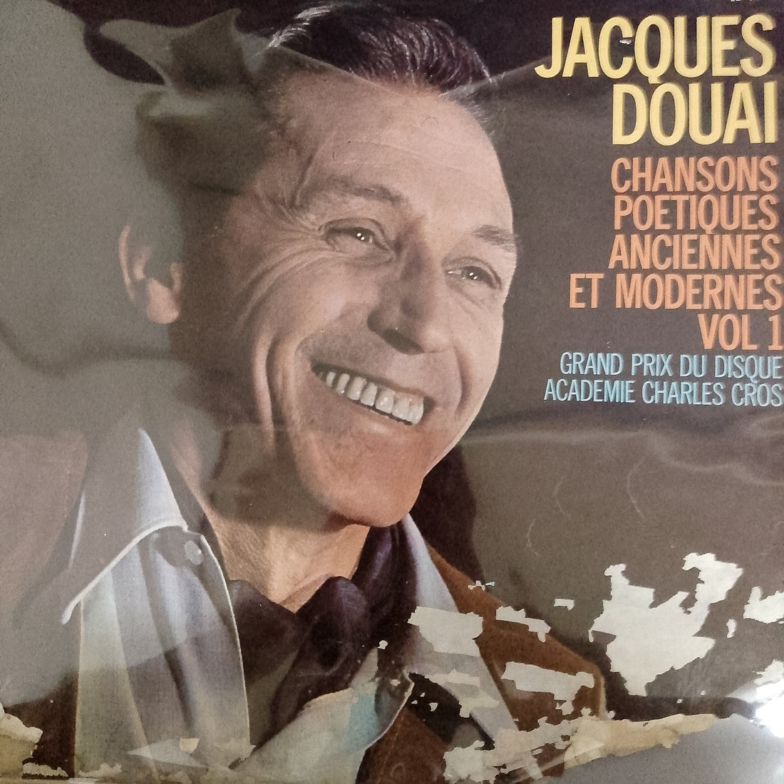 แผ่นเสียง Jacques Douai - Chansons Poétiques Anciennes Et Modernes Vol 1 Vinyl VG