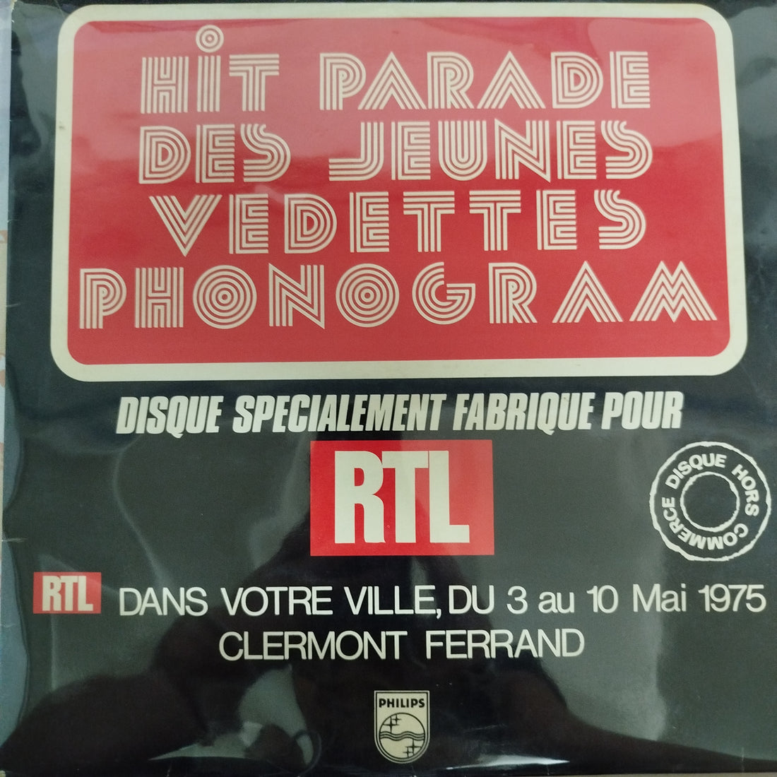 แผ่นเสียง Various - Hit Parade Des Jeunes Vedettes Phonogram RTL Clermont-Ferrand Vinyl VG