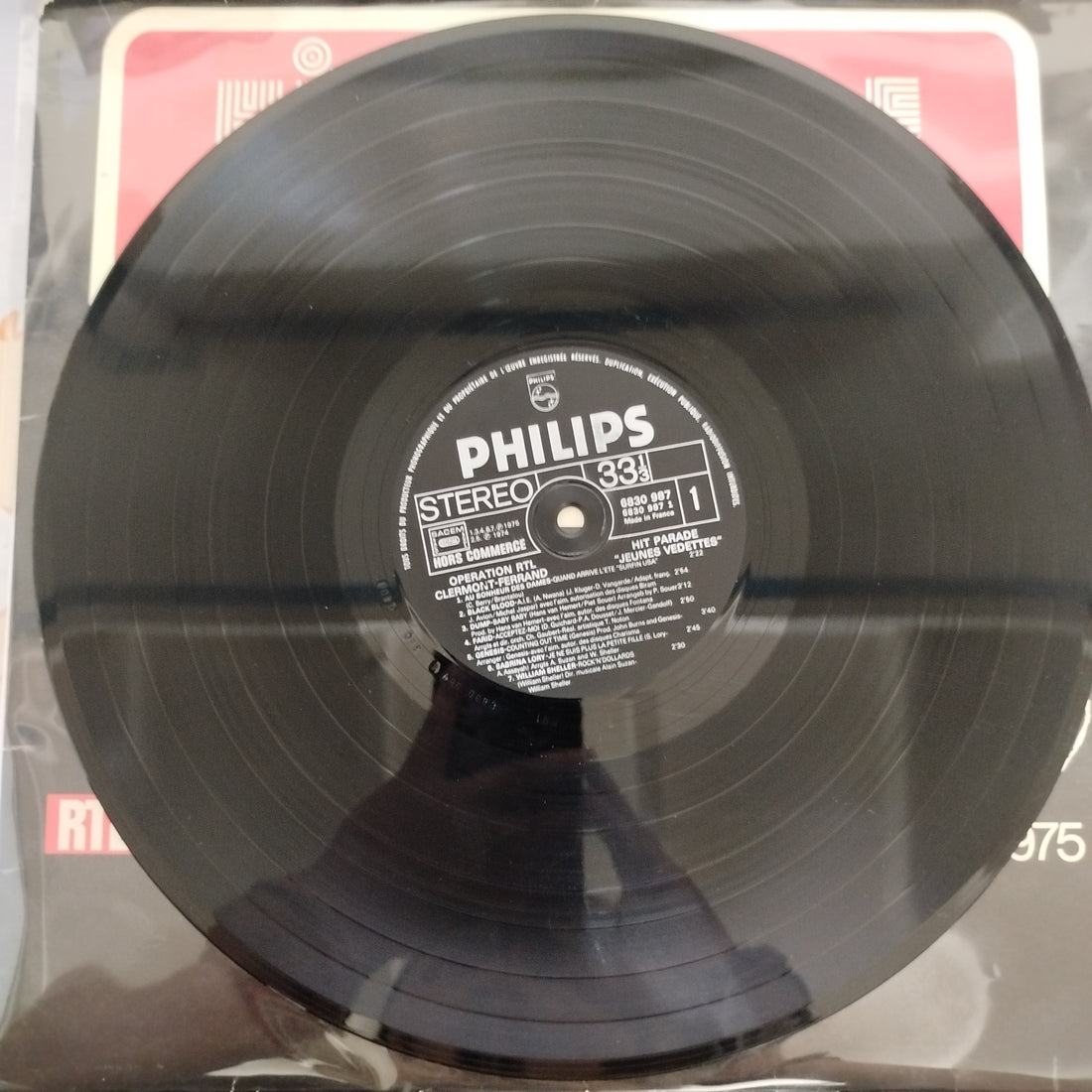 แผ่นเสียง Various - Hit Parade Des Jeunes Vedettes Phonogram RTL Clermont-Ferrand Vinyl VG