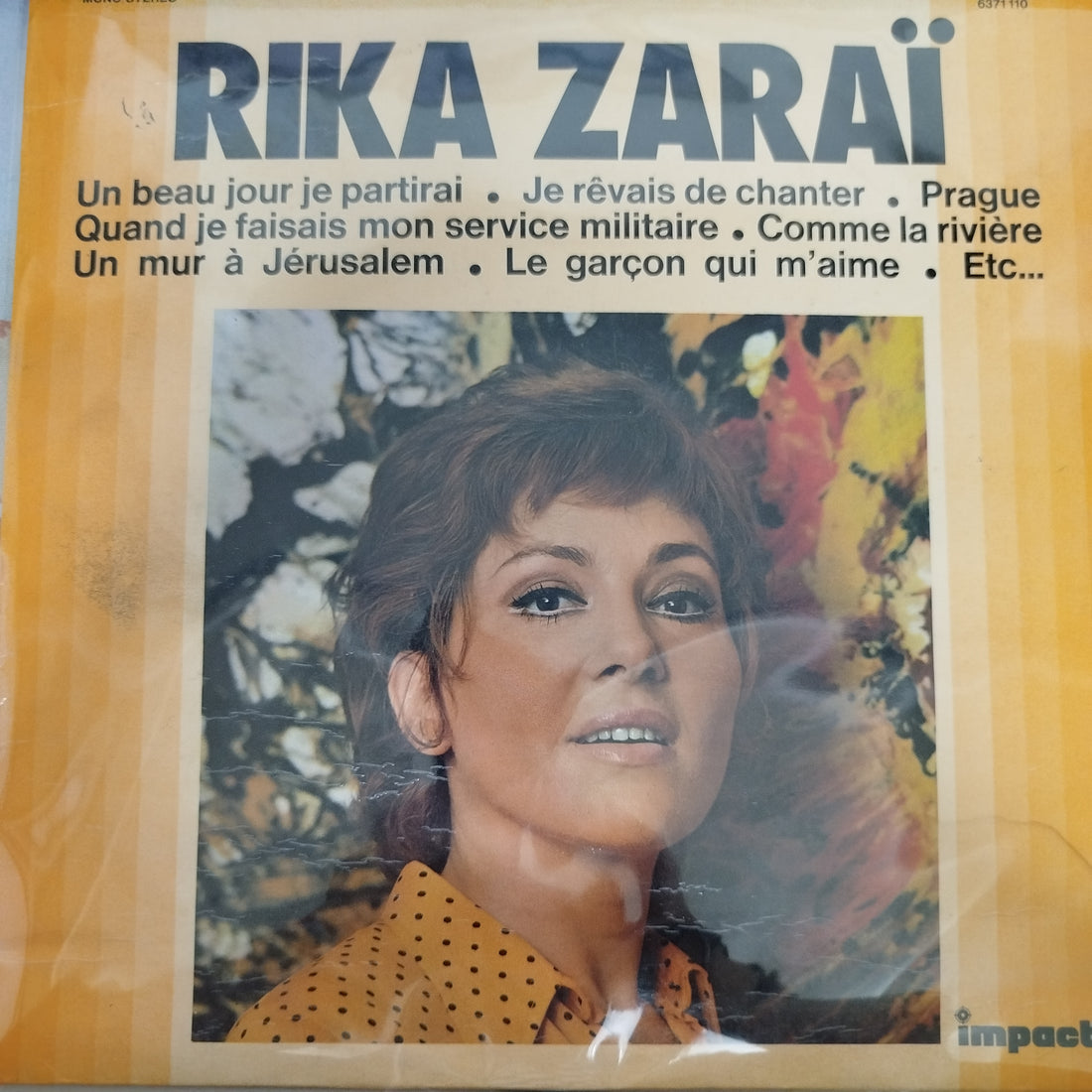 แผ่นเสียง Rika Zaraï - Rika Zaraï Vinyl VG+