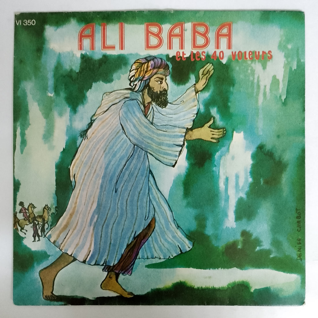 แผ่นเสียง Claude Winter Avec Le Concours De La Compagnie Du Tourne-Conte - Ali Baba Et Les 40 Voleurs Vinyl VG+