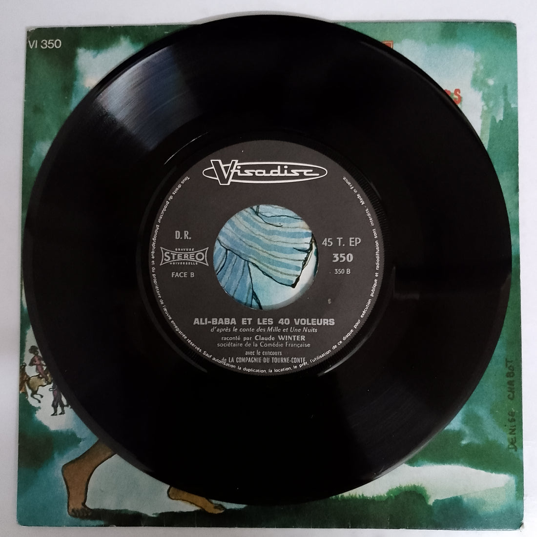 แผ่นเสียง Claude Winter Avec Le Concours De La Compagnie Du Tourne-Conte - Ali Baba Et Les 40 Voleurs Vinyl VG+