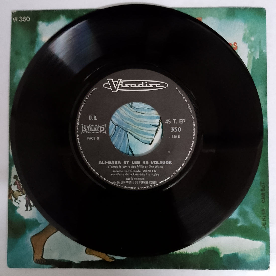 แผ่นเสียง Claude Winter Avec Le Concours De La Compagnie Du Tourne-Conte - Ali Baba Et Les 40 Voleurs Vinyl VG+