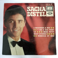 แผ่นเสียง Sacha Distel - L'Incendie A Rio / Y En A Qui Font Ça / Mon Petit Bout D'Chou / Rebecca Et Moi Vinyl VG