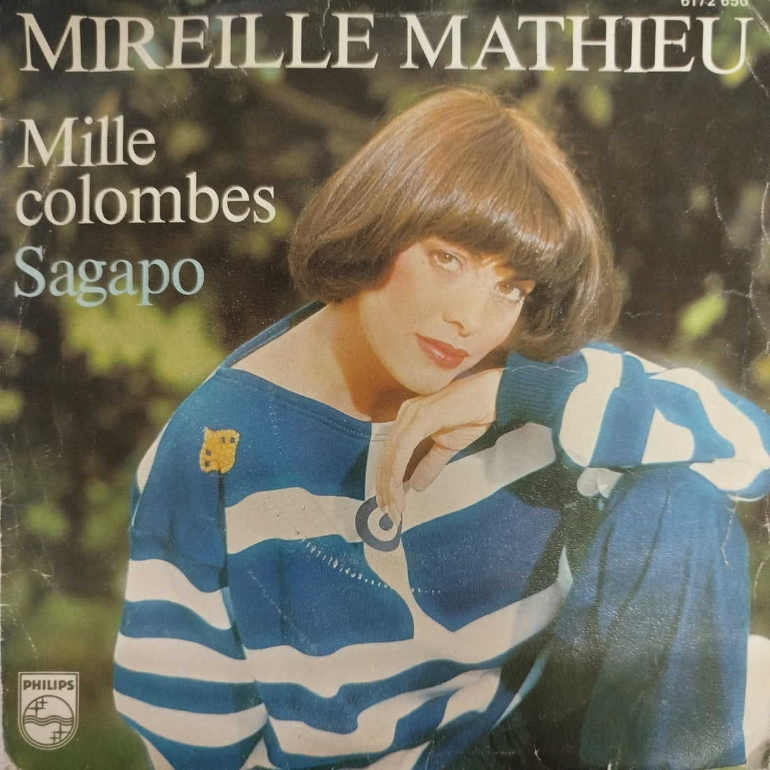 แผ่นเสียง Mireille Mathieu - Mille Colombes / Sagapo Vinyl VG