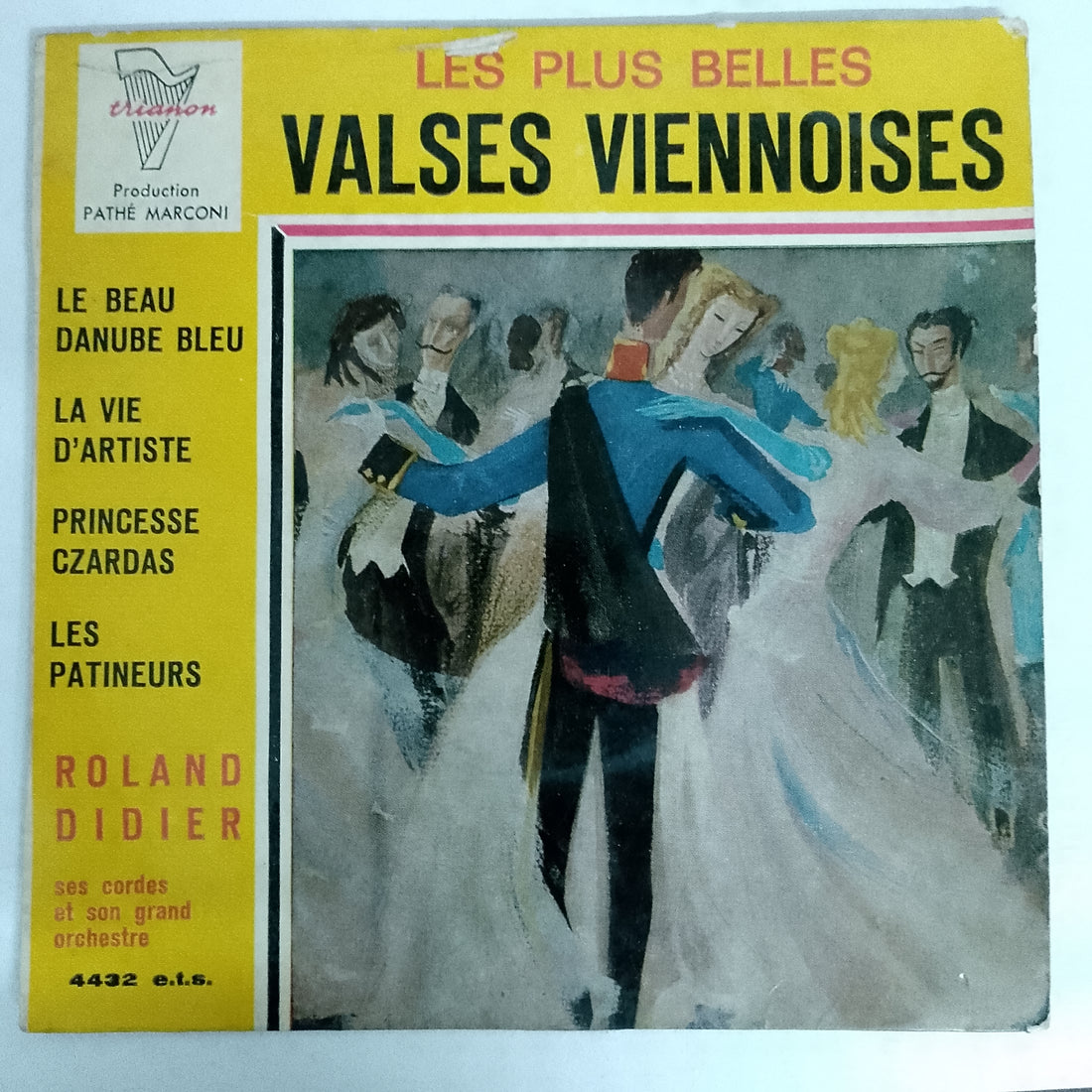 แผ่นเสียง Roland Didier Et Ses Cordes - Les Plus Belles Valses Viennoises Vinyl VG