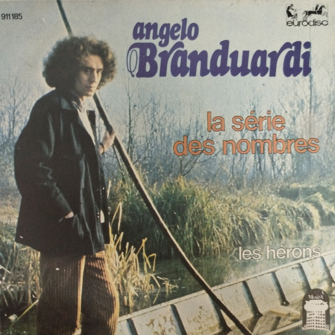 แผ่นเสียง Angelo Branduardi - La Série Des Nombres Vinyl VG