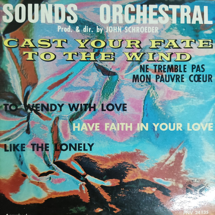 แผ่นเสียง Sounds Orchestral Feat. Johnny Pearson - Cast Your Fate To The Wind Vinyl VG+