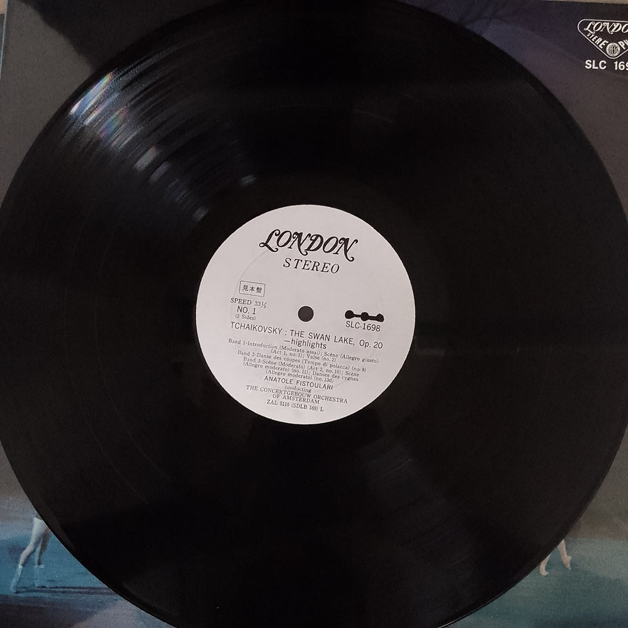แผ่นเสียง Tchaikovsky / THE SWAN LAKE / Anatole Fistoulari - The Concertgebouw Orchestra Of Amsterdam Vinyl VG+