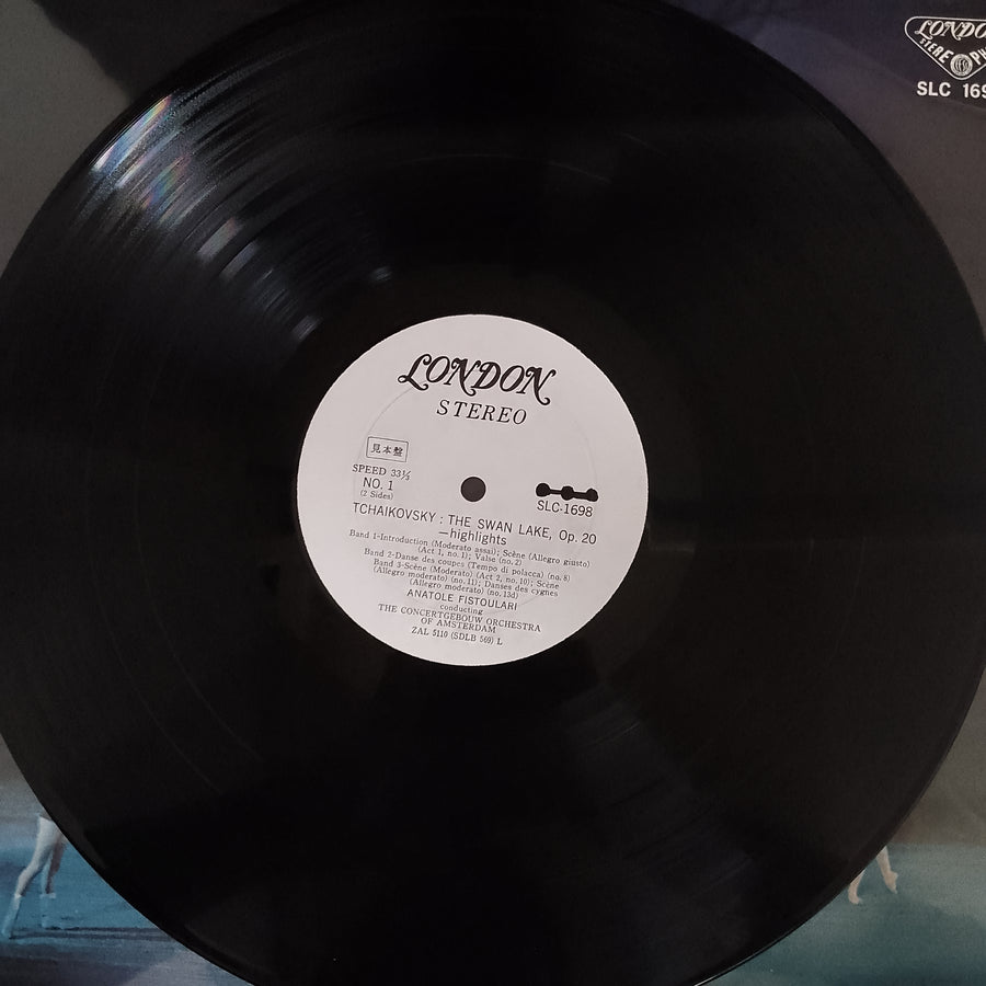 แผ่นเสียง Tchaikovsky / THE SWAN LAKE / Anatole Fistoulari - The Concertgebouw Orchestra Of Amsterdam Vinyl VG+