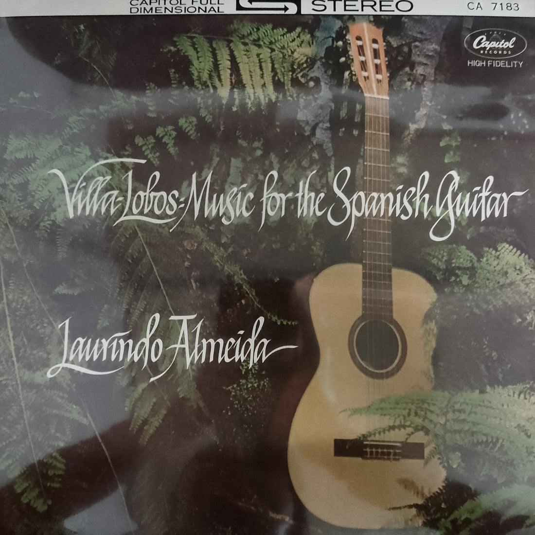แผ่นเสียง Laurindo Almeida - Music For The Spanish Guitar Vinyl VG+ แผ่นแดง