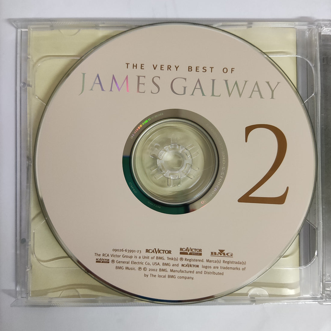 ซีดี James Galway - The Very Best Of James Galway CD VG+